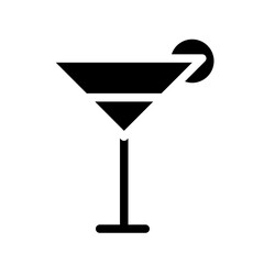 cocktail glyph icon