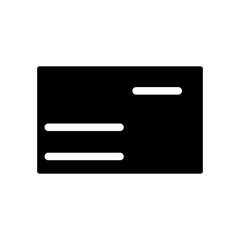 wallet glyph icon
