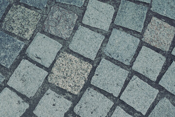 カラフルな石壁