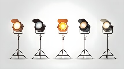 Stage Lighting Equipment Array