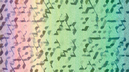 Abstract geometric pattern gradient colorful