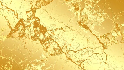 Fototapeta premium Gold cracked marble texture background.