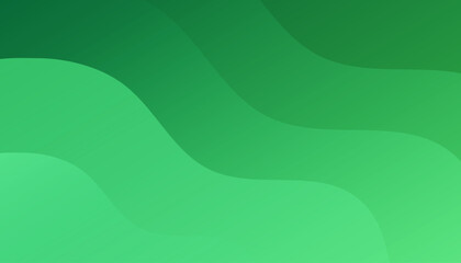 Abstract green color background. Dynamic shapes composition.  Vector abstract modern graphic design for template, Eps10 vector