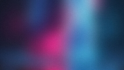 Vibrant magenta and cyan gradient with subtle grain
