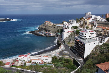 Meeresbucht von San Marcos bei Icod de los Vinos auf Teneriffa