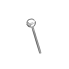 A sweet lollipop illustration. Sweet treat illustration.