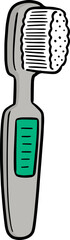 Illustration of toothbrush
