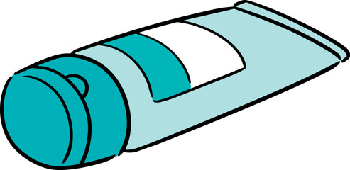 Illustration of toothpaste

