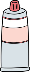 Illustration of toothpaste
