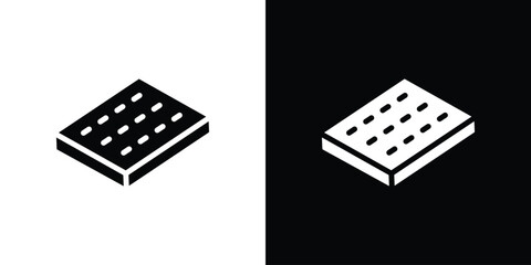 Mattress icon set Vector Design for mobile concept and web design.