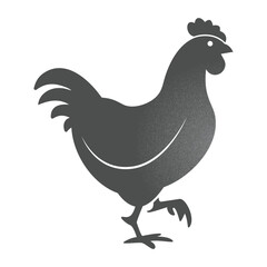 Chicken silhouette vector art