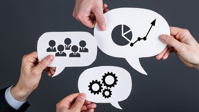 Collaborative business strategy development through visual communication and teamwork - Powered by Adobe