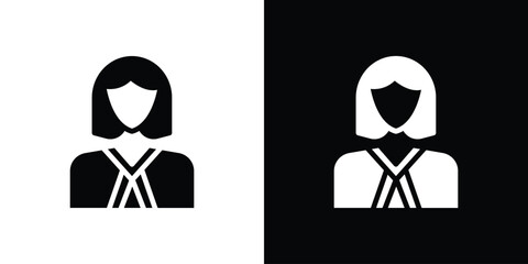 Lawyer icon set Vector Design for mobile concept and web design.