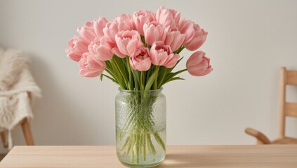 The gentle tweet of tulips