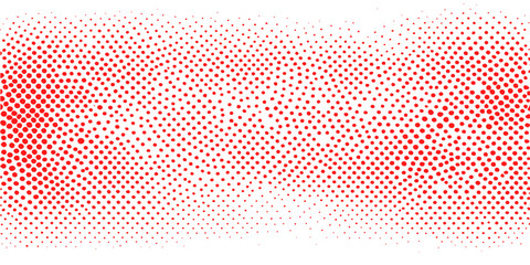 Vector art illustration of a colorful halftone dot pattern with a gradient effect, perfect for a modern abstract background design