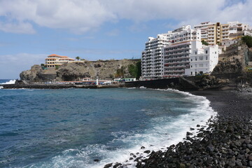 Meeresbucht von San Marcos bei Icod de los Vinos auf Teneriffa