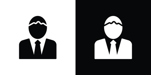 Businessman icon set Vector Design for mobile concept and web design.