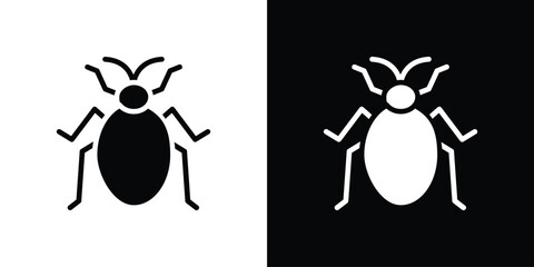 Bedbug icon set Vector Design for mobile concept and web design.