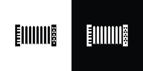 Accordion icon set Vector Design for mobile concept and web design.