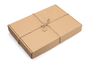 Box received upon receipt by mail when purchased from an online store.