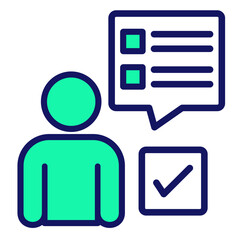 Communications Plan  Icon Element For Design
