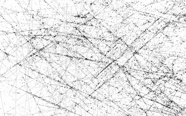 Grunge grain scratched texture vector black and white Vintage blurred scratched grunge on isolated background for copy spac. background, texture, wallpaper, design, abstract, rough, metal, old, overla