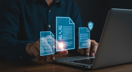 Digital document management and security verification checklist