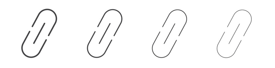 Link icon concept Linear Pictogram. Simple element illustration.