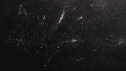 Vintage grunge texture with dust and scratches on black background. Black dirty dust and scratches...