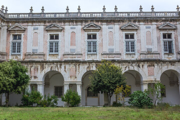 Graca monastery and church in Lisbon, capital city of Portugal