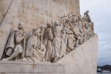 Obraz premium Monument to the Discoveries in Lisbon city, capital of Portugal