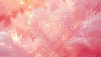 Heart motif for Valentine's celebration