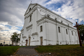 Church of St George in Veisiejai town, Lazdijai district municipality, Lithuania