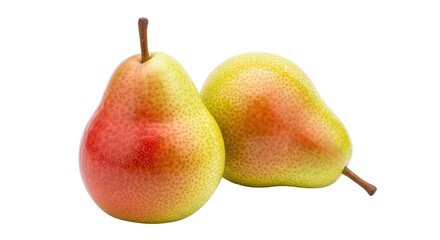 Isolated Two Pears
