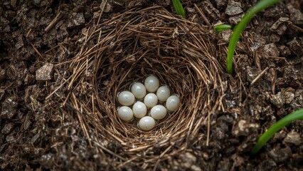Nest Mole Cricket Beneath The
