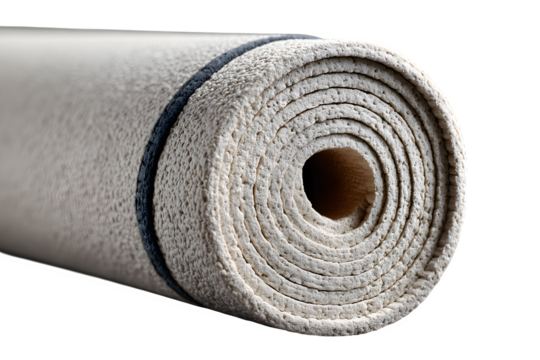 Cute newborn crochet shoes in light pink with rounded toe and detailed stitching, isolated on transparent background