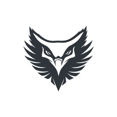 Fototapeta premium eagle with wings