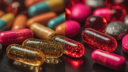 Chromatic Contrast: A Dichotomous Study of Pharmaceutical Formulations and Color Theory
