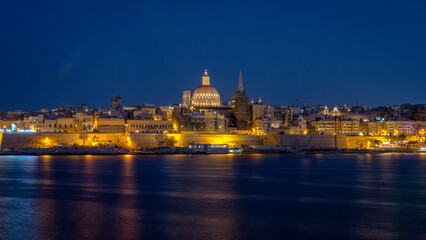 Views from the town of Sliema, Malta