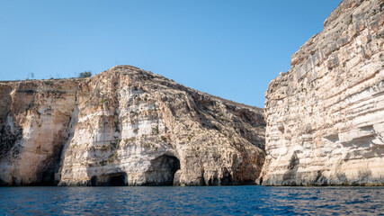 Views from the south east coast of Malta
