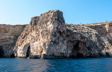 Views from the south east coast of Malta