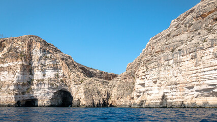 Views from the south east coast of Malta