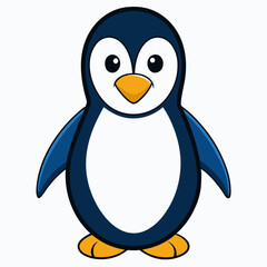 penguin with ice cream