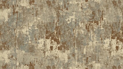 Abstract vintage design with a distressed texture blending classic art and old industrial vibes.
