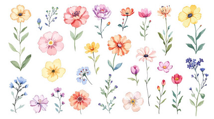 Fototapeta premium Seamless pink floral pattern with roses and tulips for spring and summer design