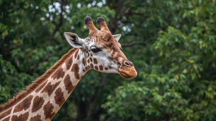 Rothschild giraffes, a threatened species, inhabit only protected natural reserves.
