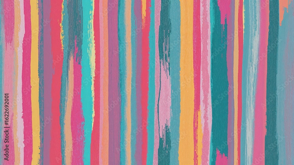 Poster colorful brushstroke graphics creating an abstract surface ideal for book covers and web backgrounds
