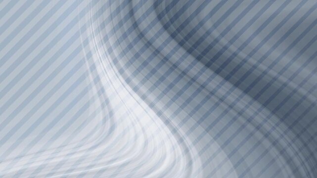 Muted Blue Harmonies Soft gray lines gracefully intertwine creating a calming and elegant abstract background animation.