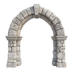 Detailed Architectural Stone Archway for Creative Projects
