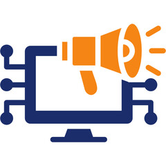 Fototapeta premium Digital Marketing Icon